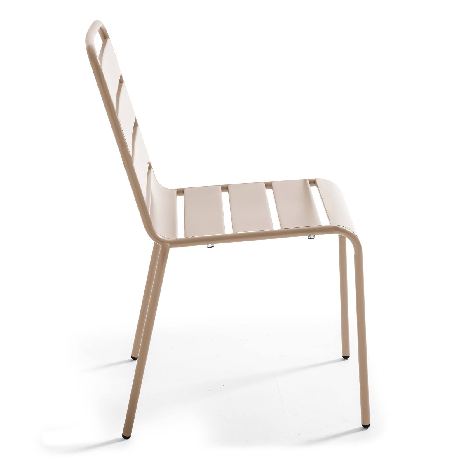 Runder neigbarer Gartentisch Ø70 x 72 cm + 4 Stühle Runder neigbarer Gartentisch Ø70 x 72 cm + 4 Stühle
