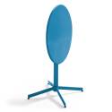 Runder neigbarer Gartentisch Ø70 x 72 cm + 4 Stühle 