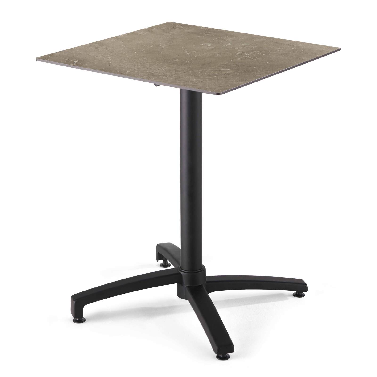 Quadratisches Tischplateau 60 x 60 cm aus HPL 