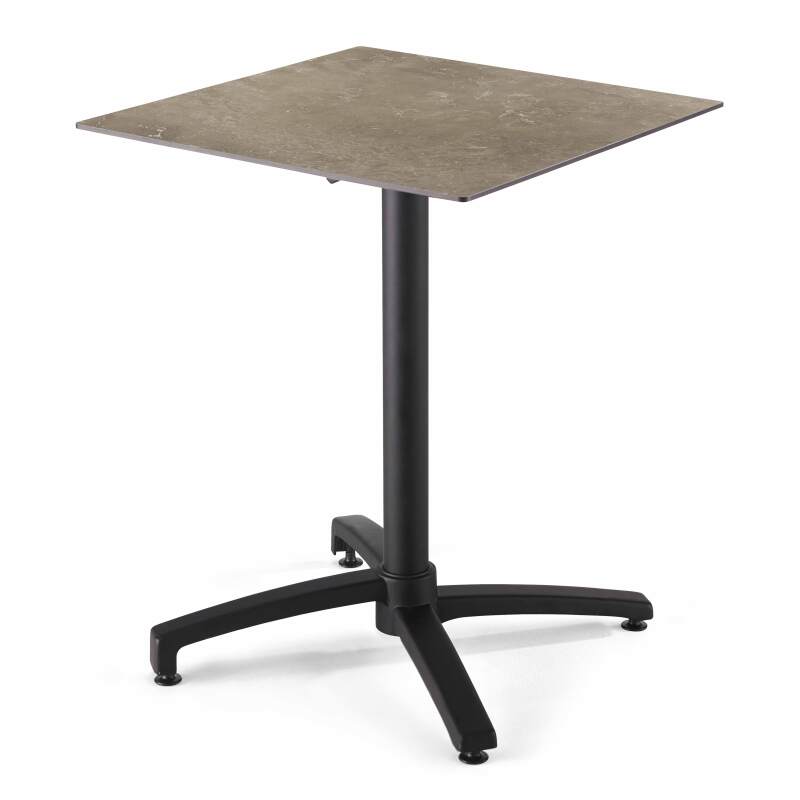 Quadratisches Tischplateau 60 x 60 cm aus HPL  (3/5)