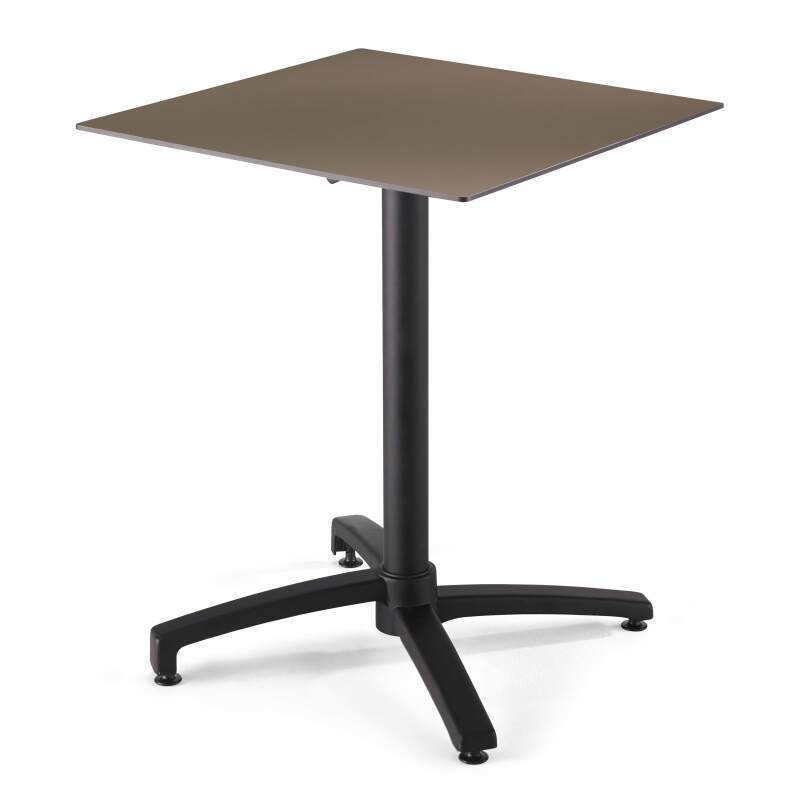 Quadratisches Tischplateau 60 x 60 cm aus HPL  (3/5)