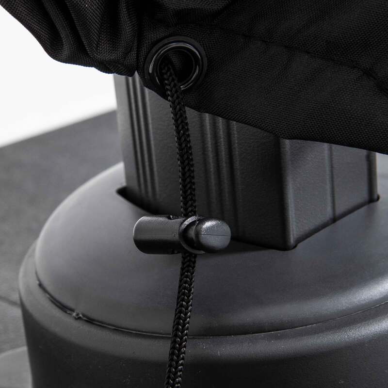 Sonnenschirmhülle für einen versetzten Sonnenschirm mit einer Größe von 260 cm