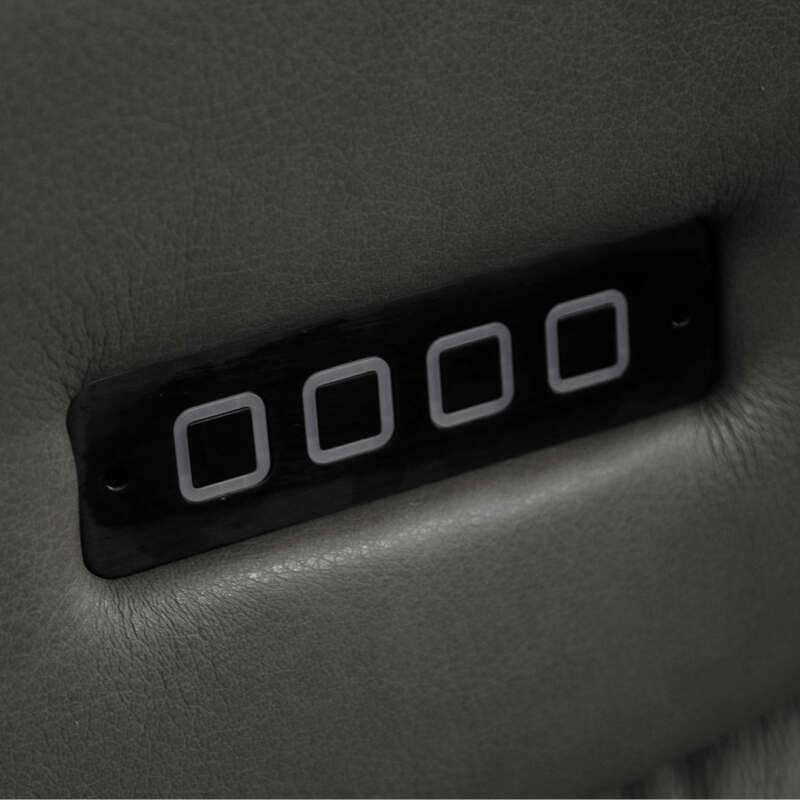 Elektrischer Relaxsessel aus Leder