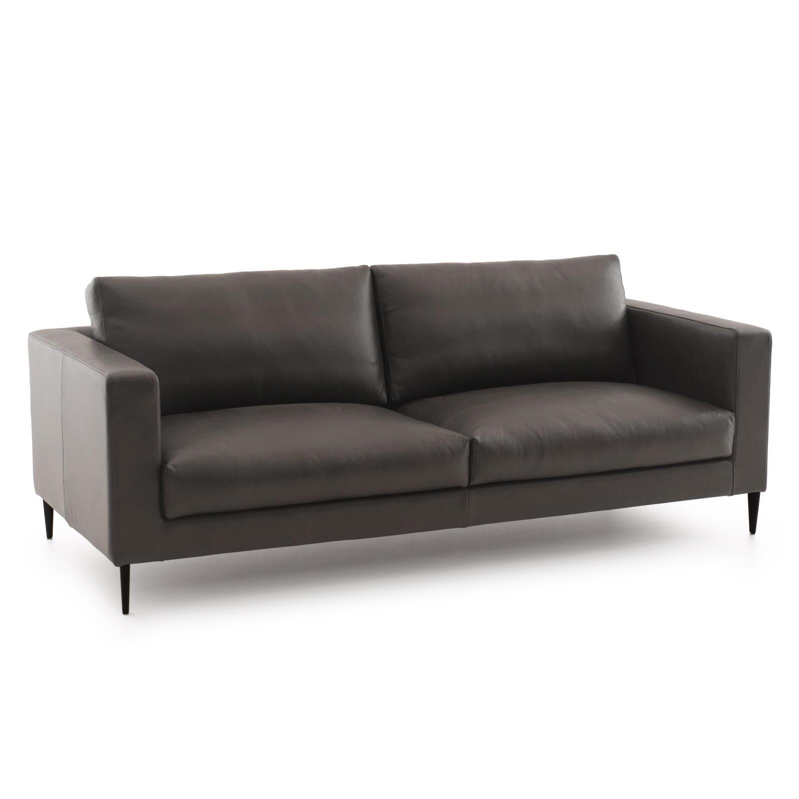 Dreisitzer-Ledersofa Dreisitzer-Ledersofa