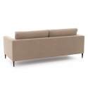 Dreisitzer-Sofa aus meliertem Stoff