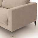 Dreisitzer-Sofa aus meliertem Stoff