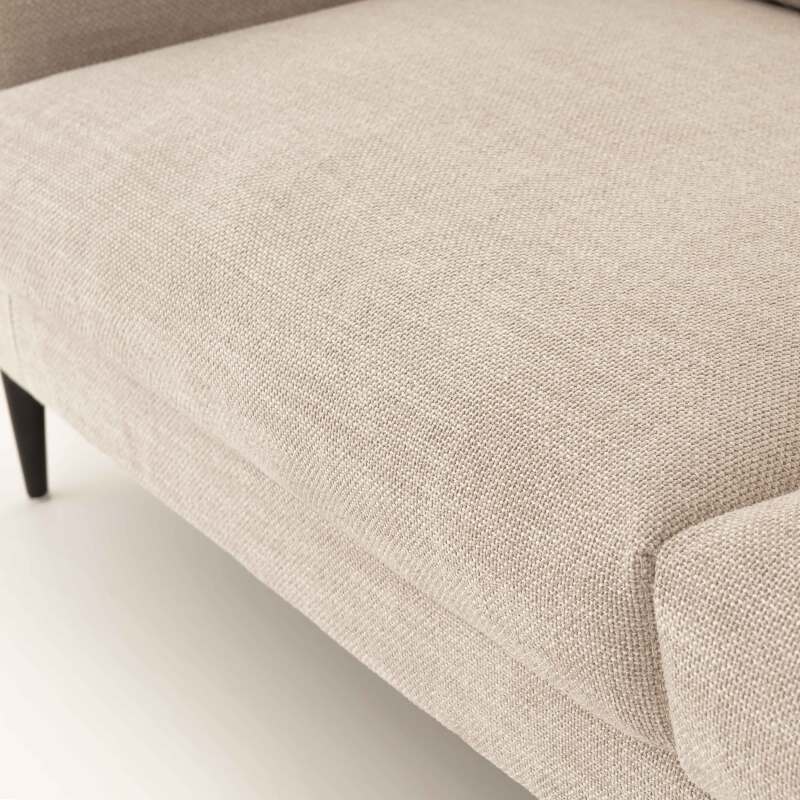 Dreisitzer-Sofa aus meliertem Stoff
