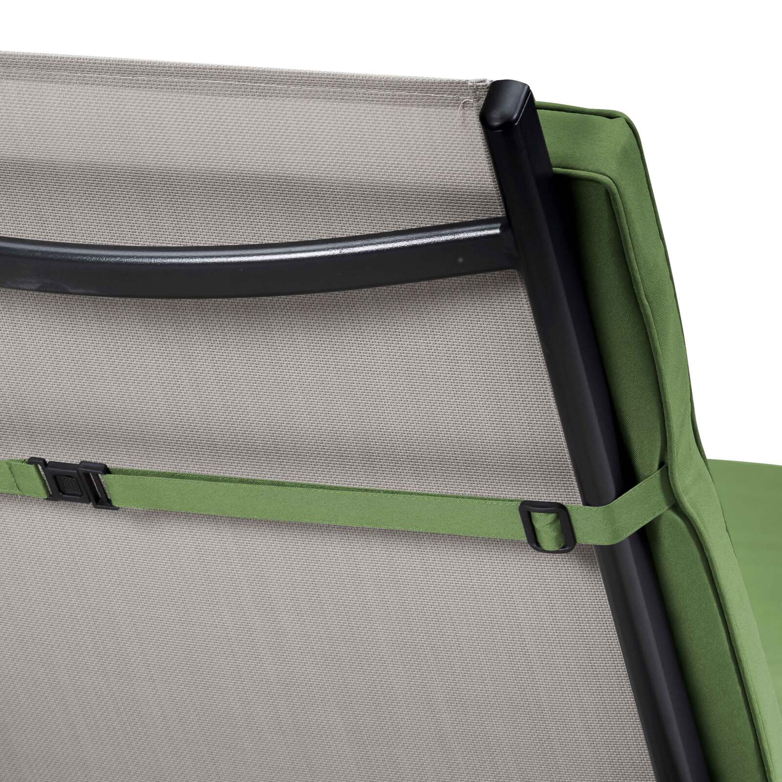 Einfarbige Sonnenliegenmatratze