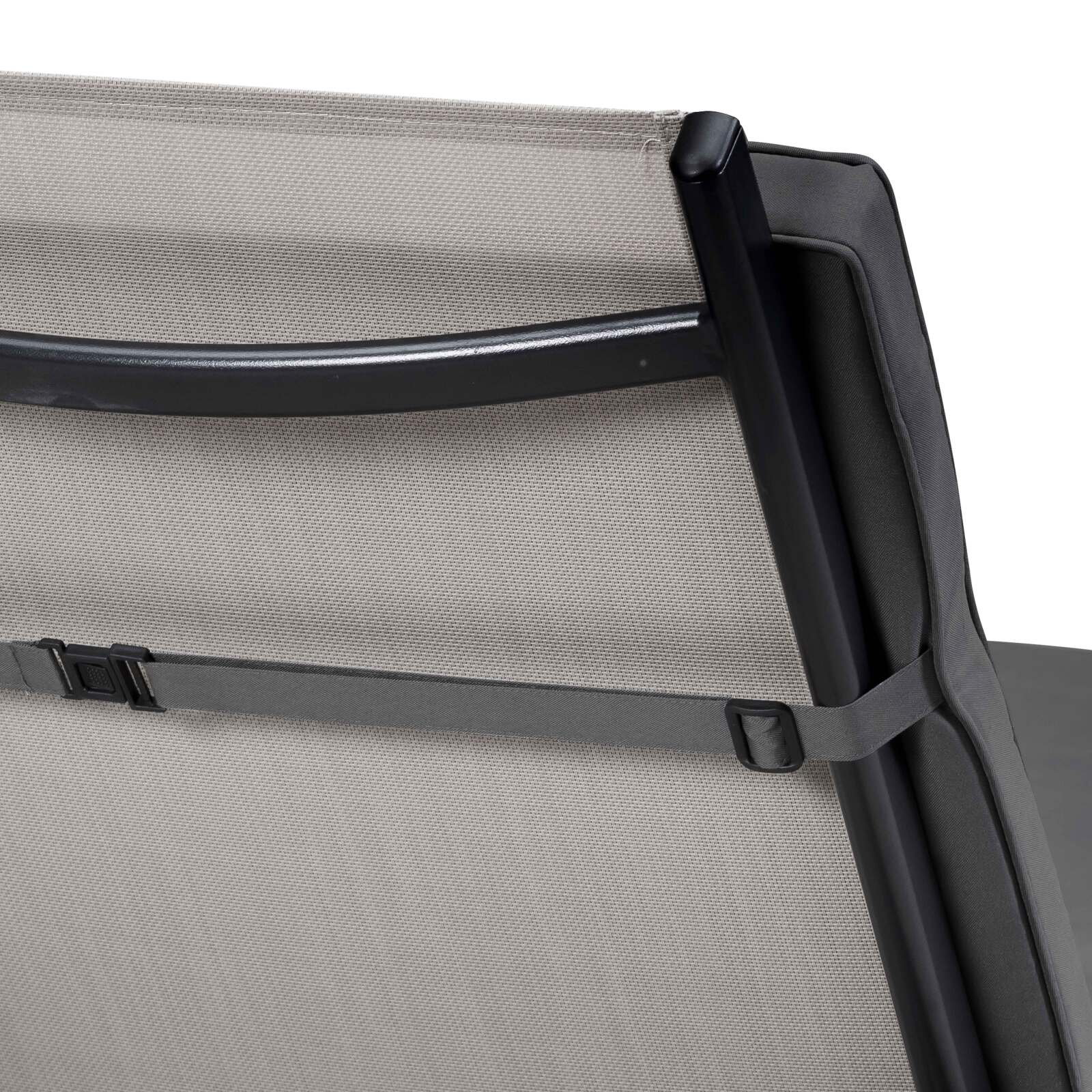 Einfarbige Sonnenliegenmatratze