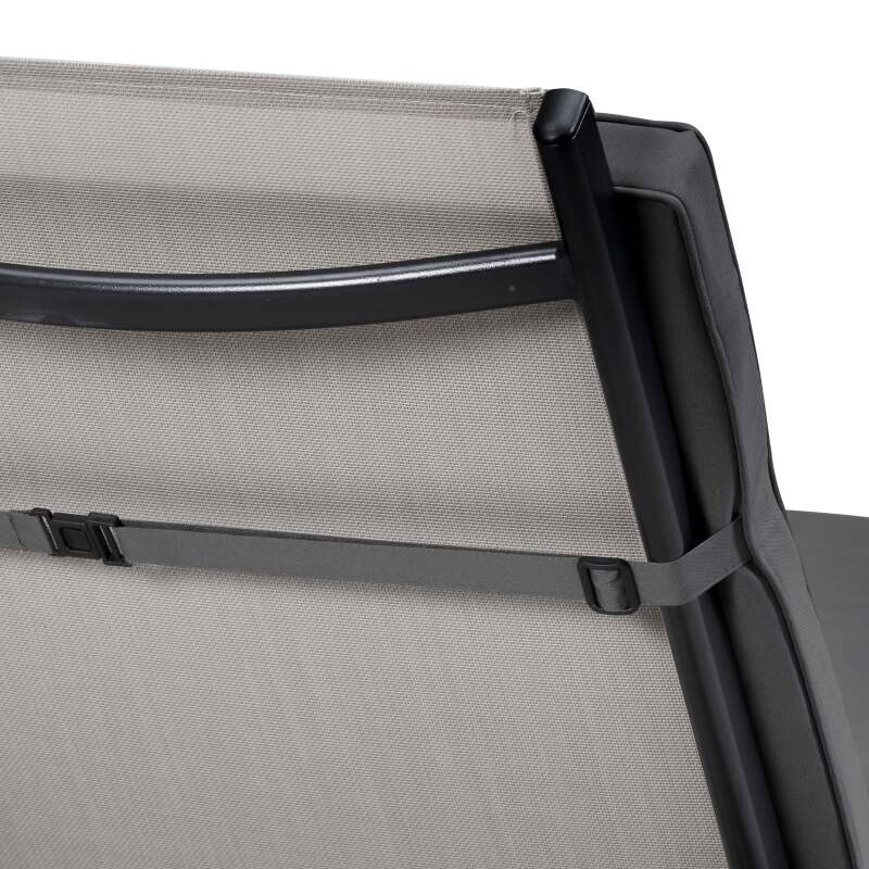 Einfarbige Sonnenliegenmatratze (4/7)