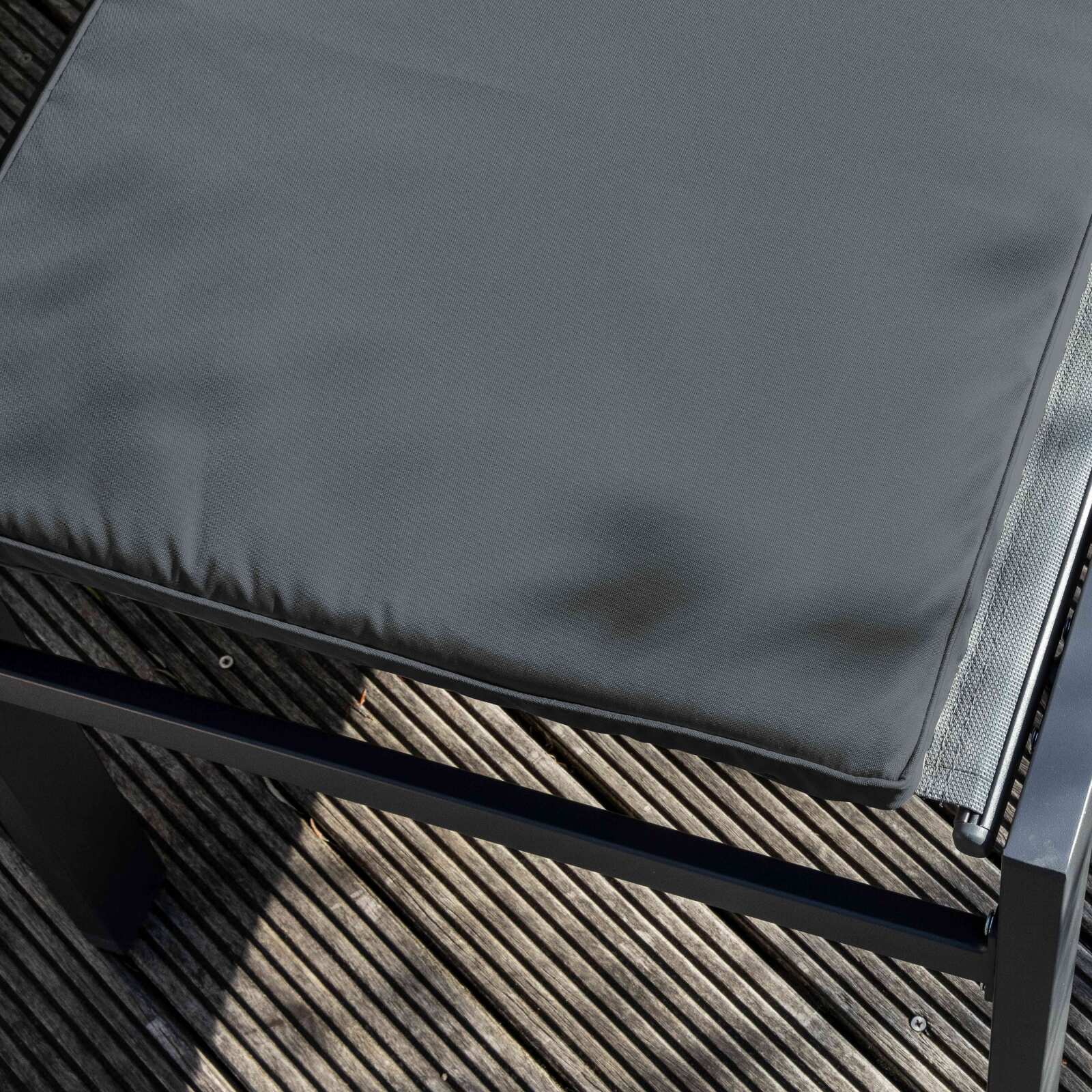 Einfarbige Sonnenliegenmatratze