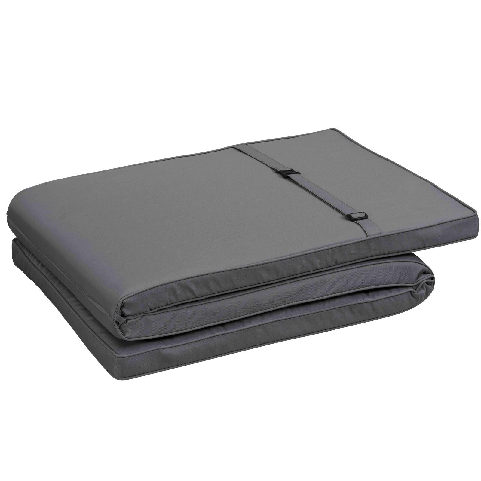 Einfarbige Sonnenliegenmatratze