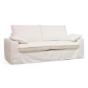 Dreisitzer-Sofa aus strukturiertem Stoff