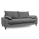 Dreisitzer-Sofa aus meliertem Stoff
