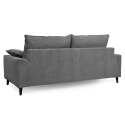 Dreisitzer-Sofa aus meliertem Stoff