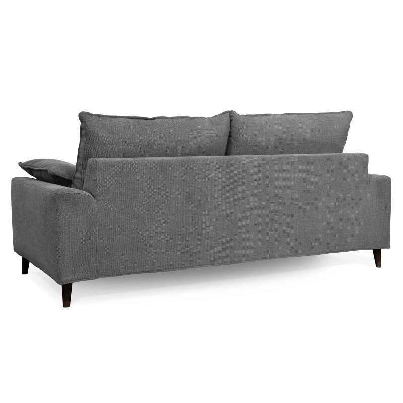 Dreisitzer-Sofa aus meliertem Stoff (3/6)