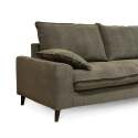 Dreisitzer-Sofa aus meliertem Stoff