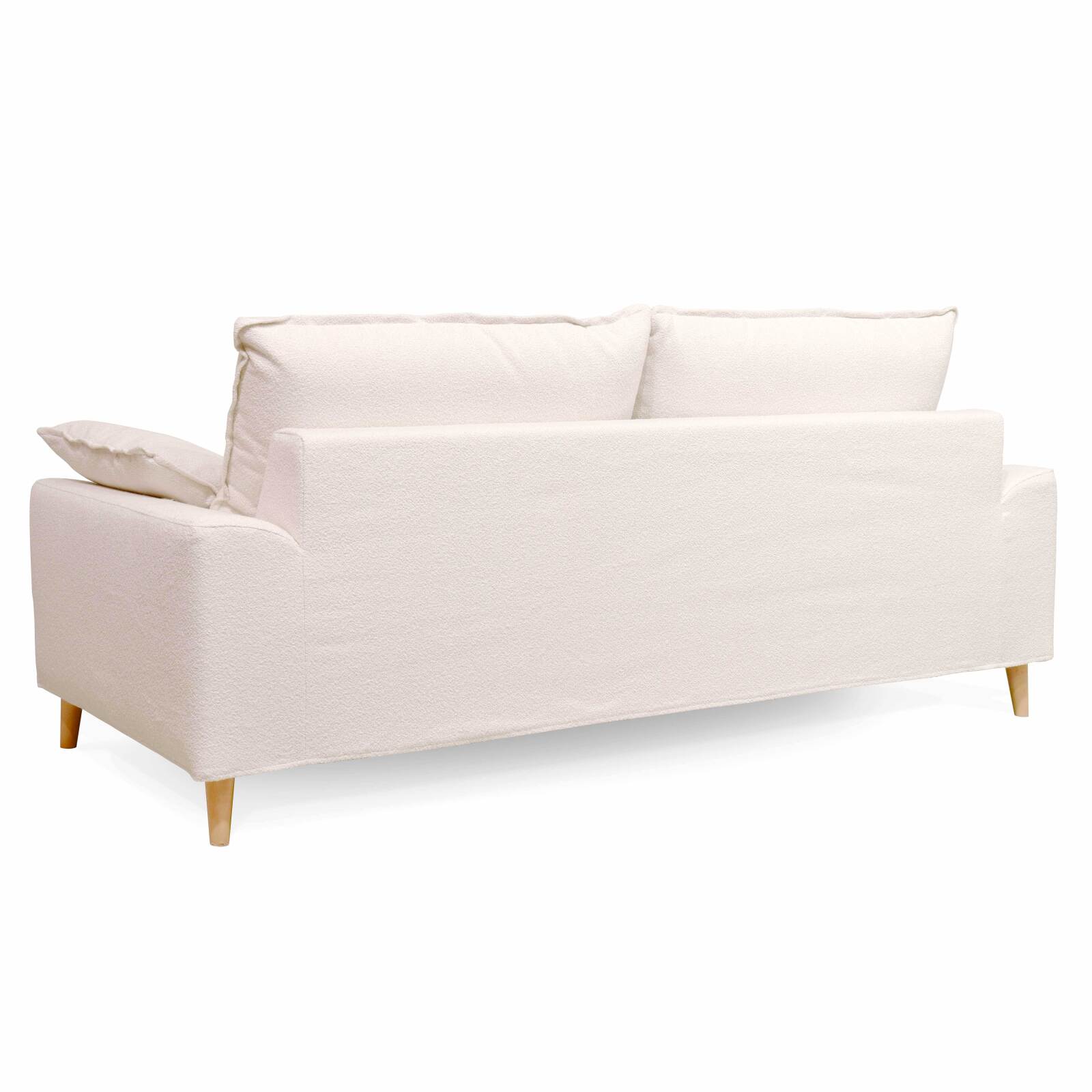 Dreisitzer-Sofa aus Frotteestoff