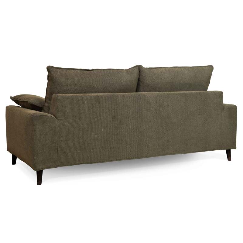 Schlafsofa aus meliertem Stoff für 3 Personen