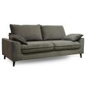 Umwandelbares Samt-Schlafsofa für 3 Personen
