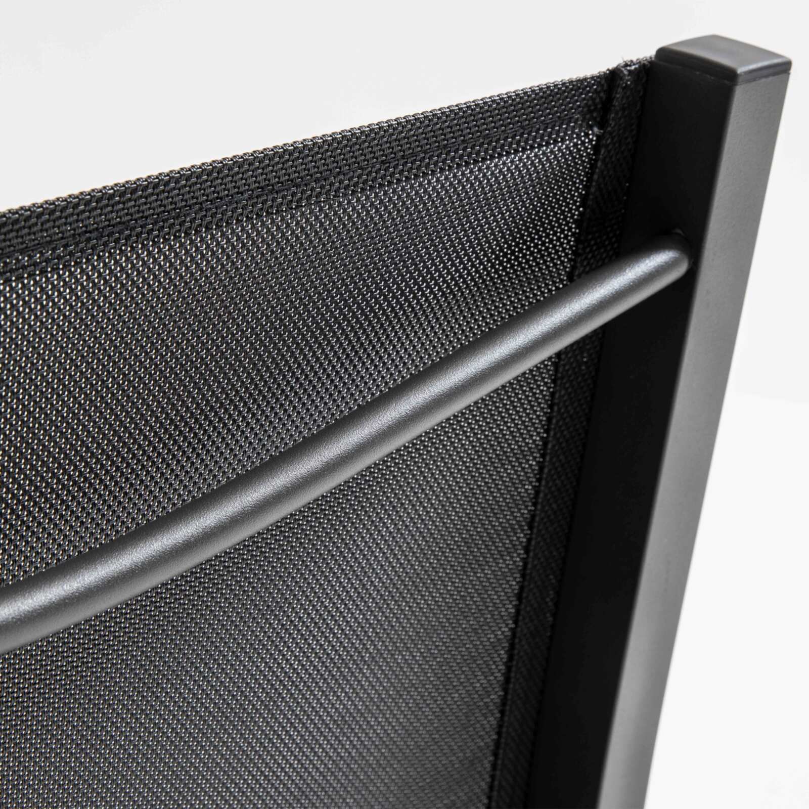 Rechteckiger Gartentisch 180 x 90 cm mit Glasplatte, 6 Stühlen und 2 Stühlen mit Armlehnen 