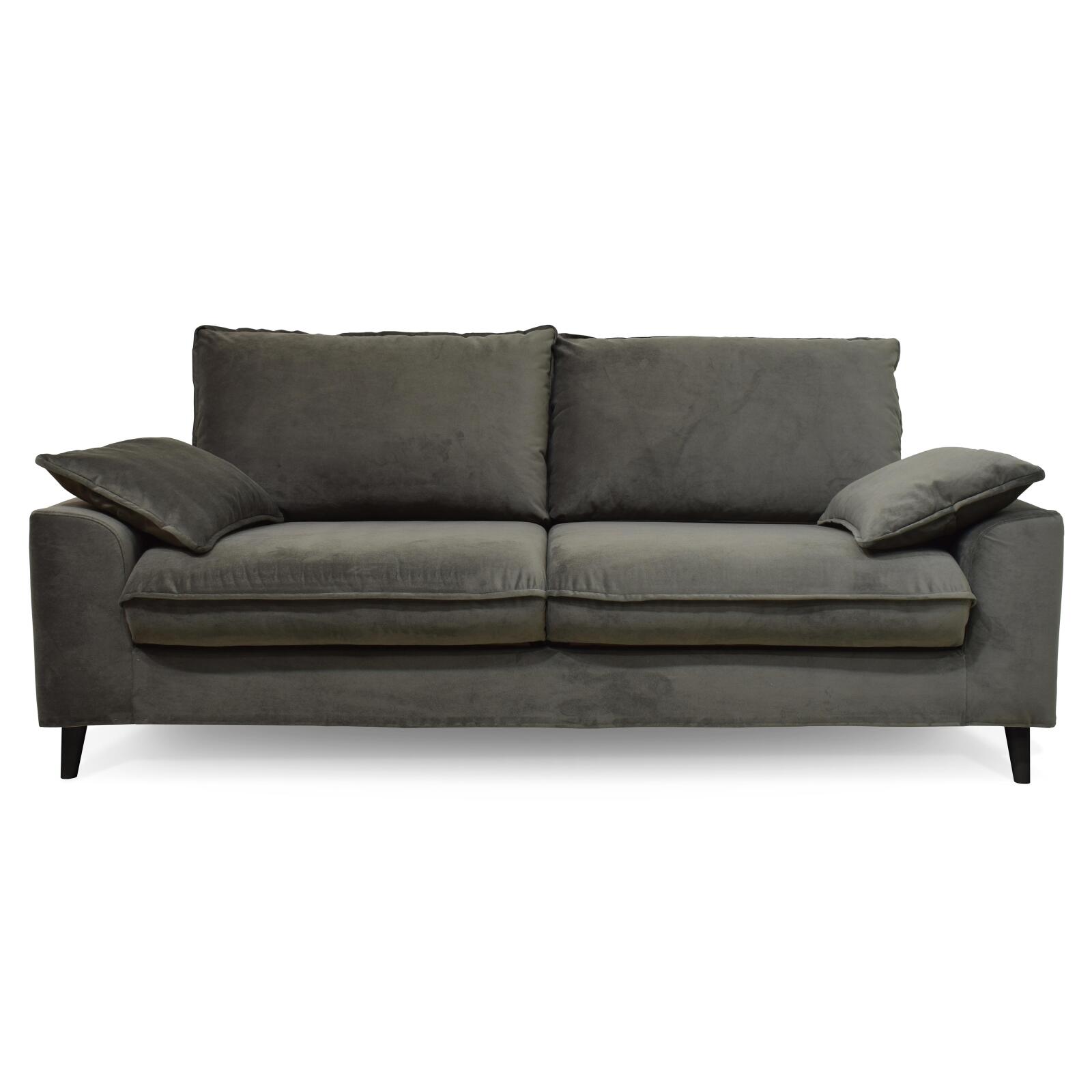 Velours-Sofabezug für 3-Sitzer-Schlafsofa