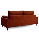 Velours-Sofabezug für 3-Sitzer-Schlafsofa