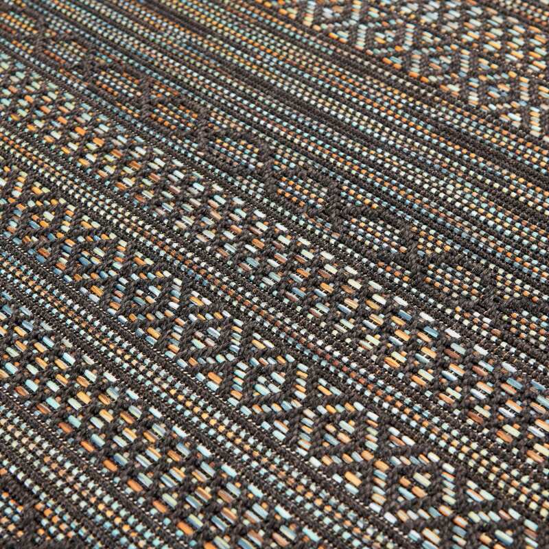 Rechteckiger Outdoor-Teppich aus Polypropylen 