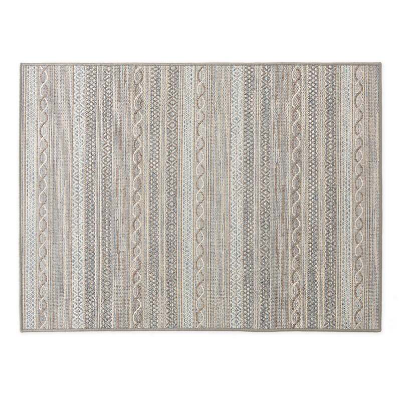 Rechteckiger Outdoor-Teppich aus Polypropylen 
