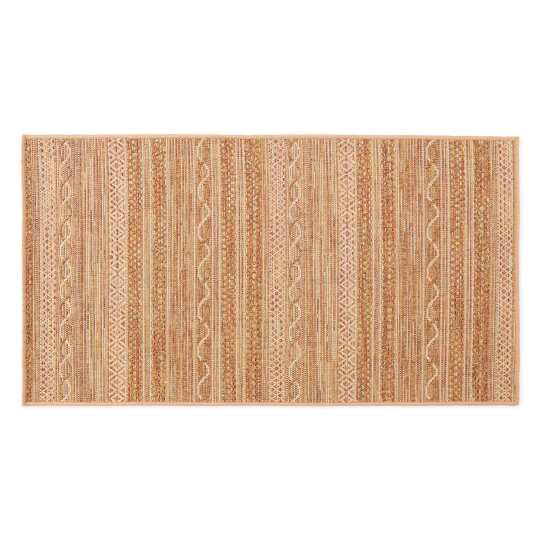 Outdoor-Teppich rechteckig, mit ethnischem Muster | Oviala
