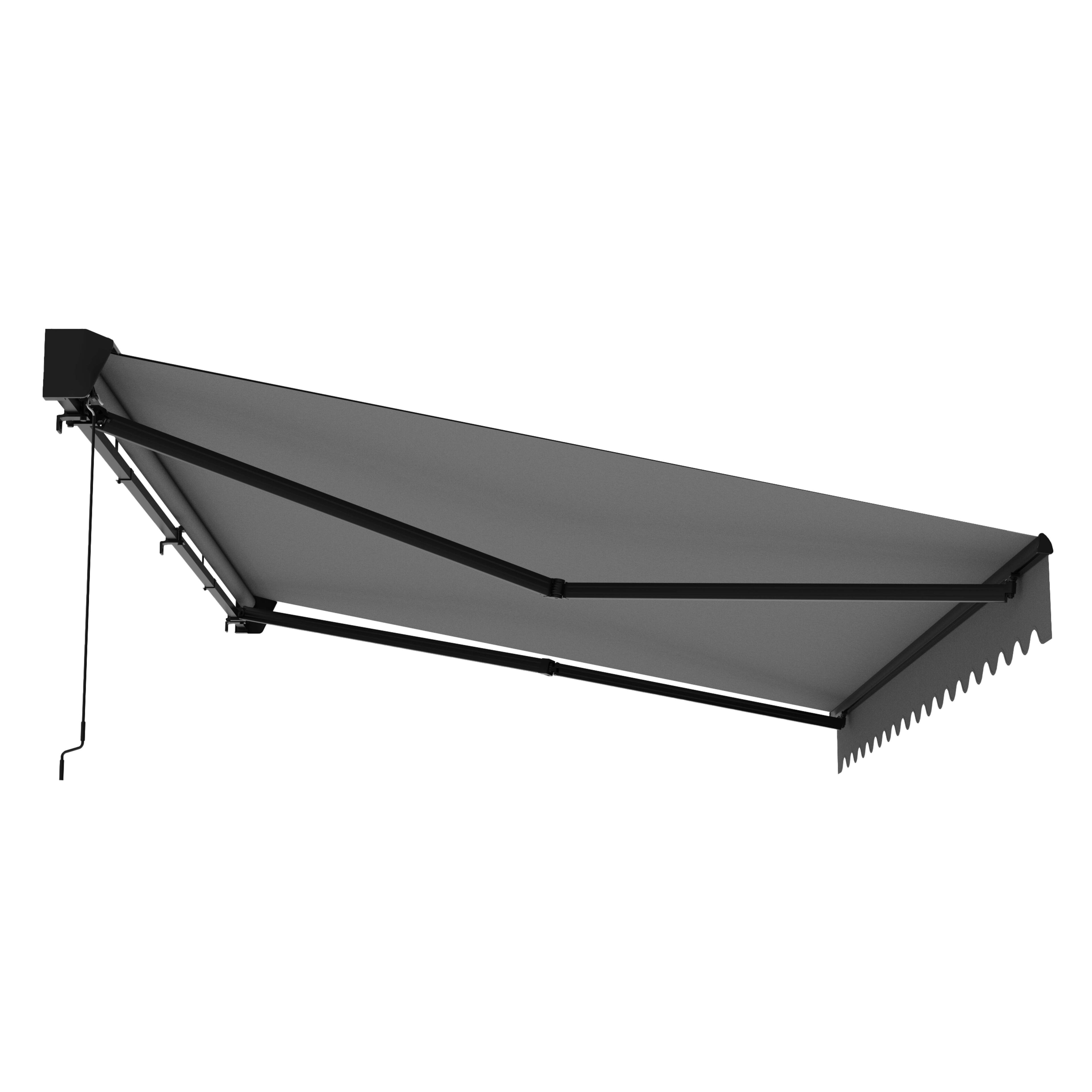 Manuelle Markise mit Halbkassette 2,50x2 m - BREHAT | Oviala