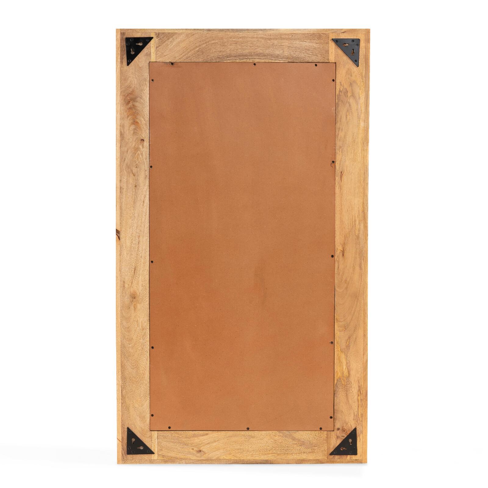 Massiver Mangoholzspiegel 130 x 75 cm