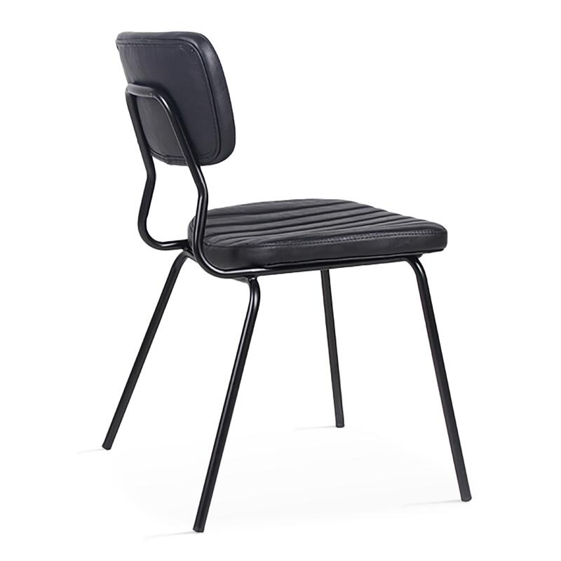 Set aus 2 Esszimmerstuhl aus beschichtetem Textil und FSC®-zertifiziertem Holz (2/4)