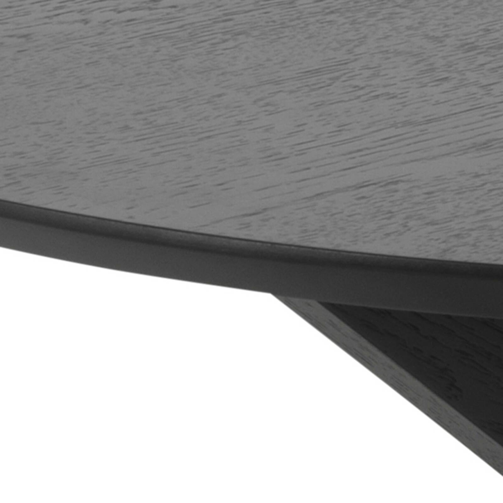 Runder Esstisch mit Eichenfurnier Ø 105 cm 