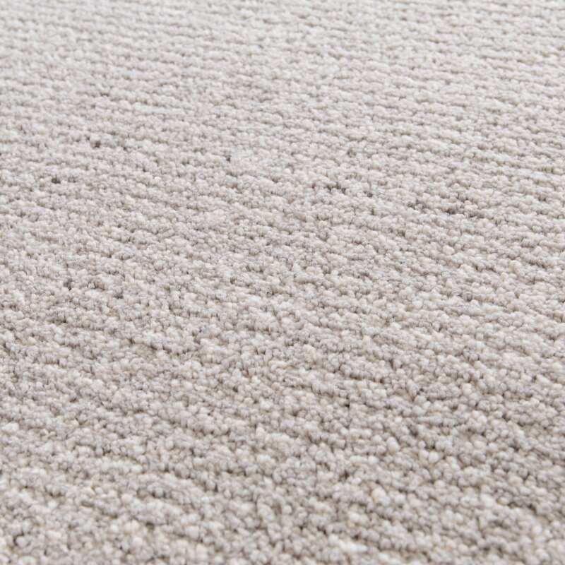 Rechteckiger Teppich aus Polypropylen mit kurzem einfarbigem Flor 