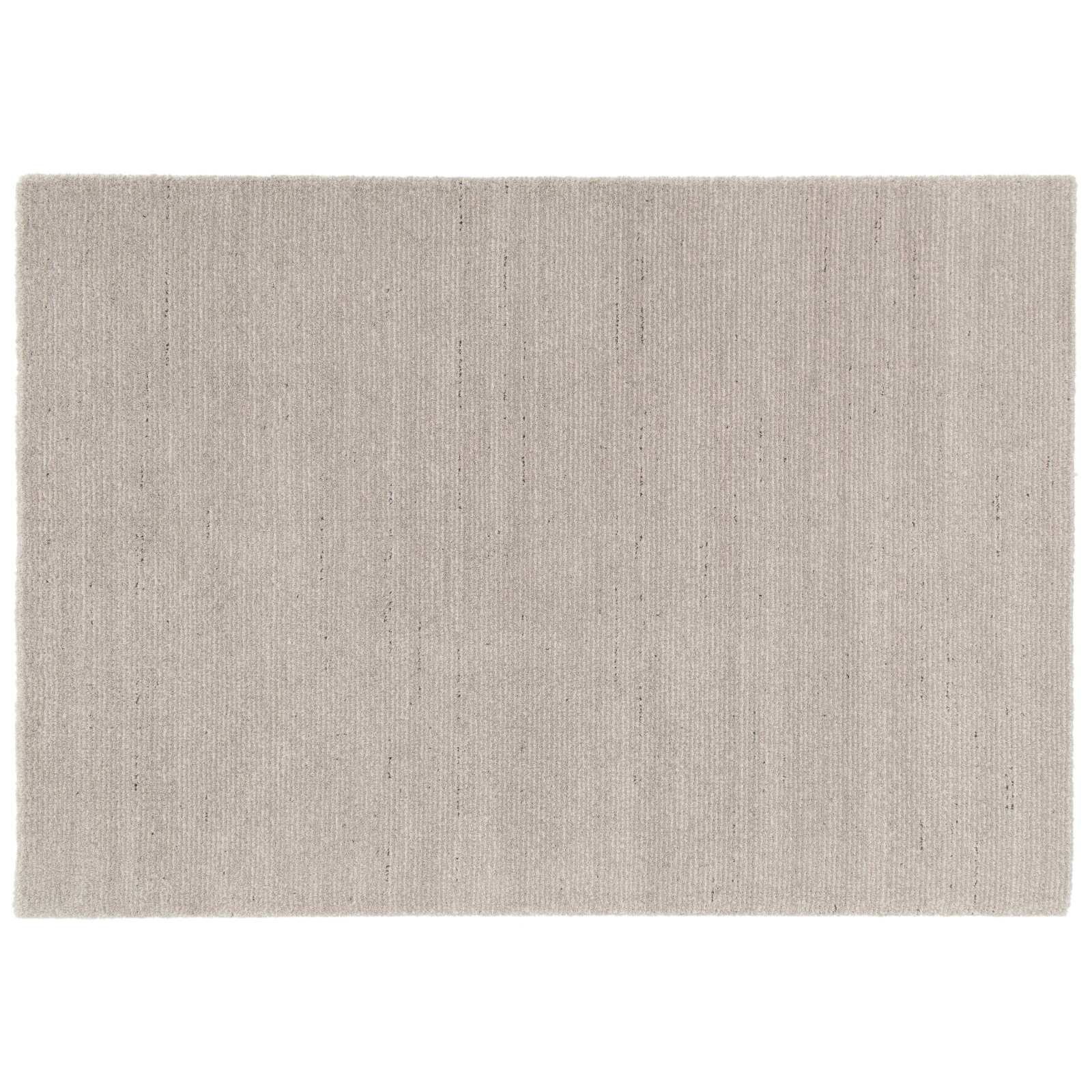 Rechteckiger Teppich aus Polypropylen mit kurzem einfarbigem Flor 