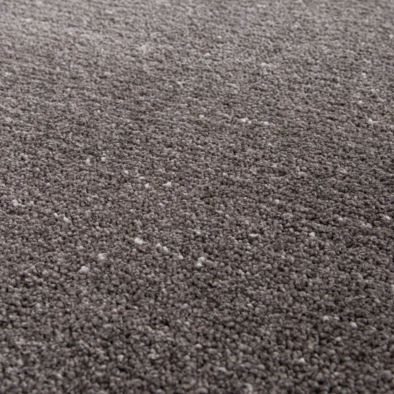 Rechteckiger Teppich aus Polypropylen mit kurzem einfarbigem Flor 
