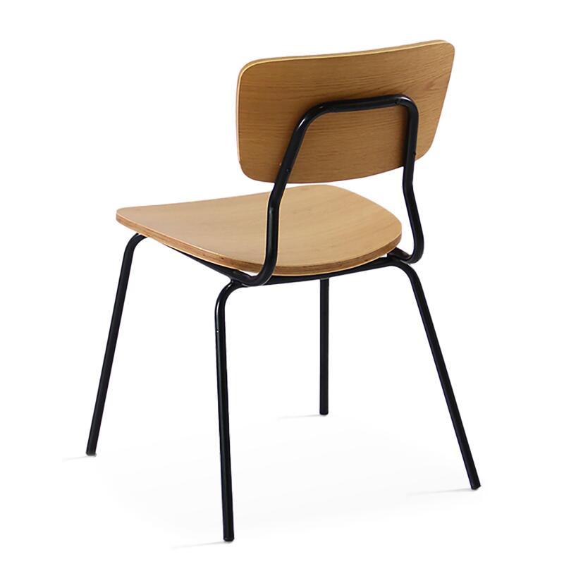 Set aus 2 Vintage-Holzstühlen mit FSC®-Zertifizierung