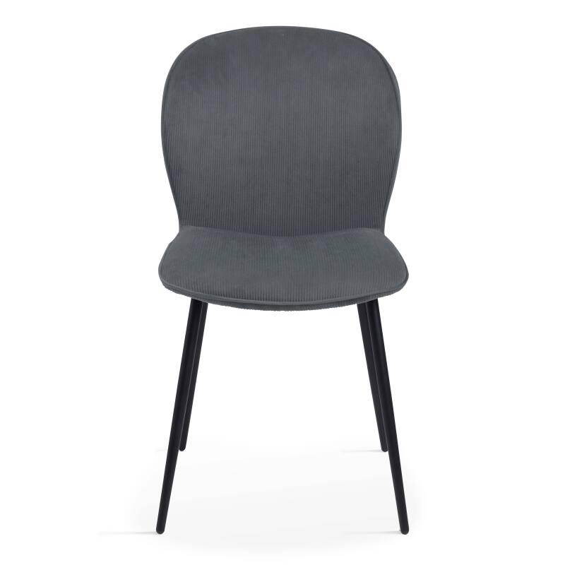 Set mit 2 Cord-Esszimmerstühlen