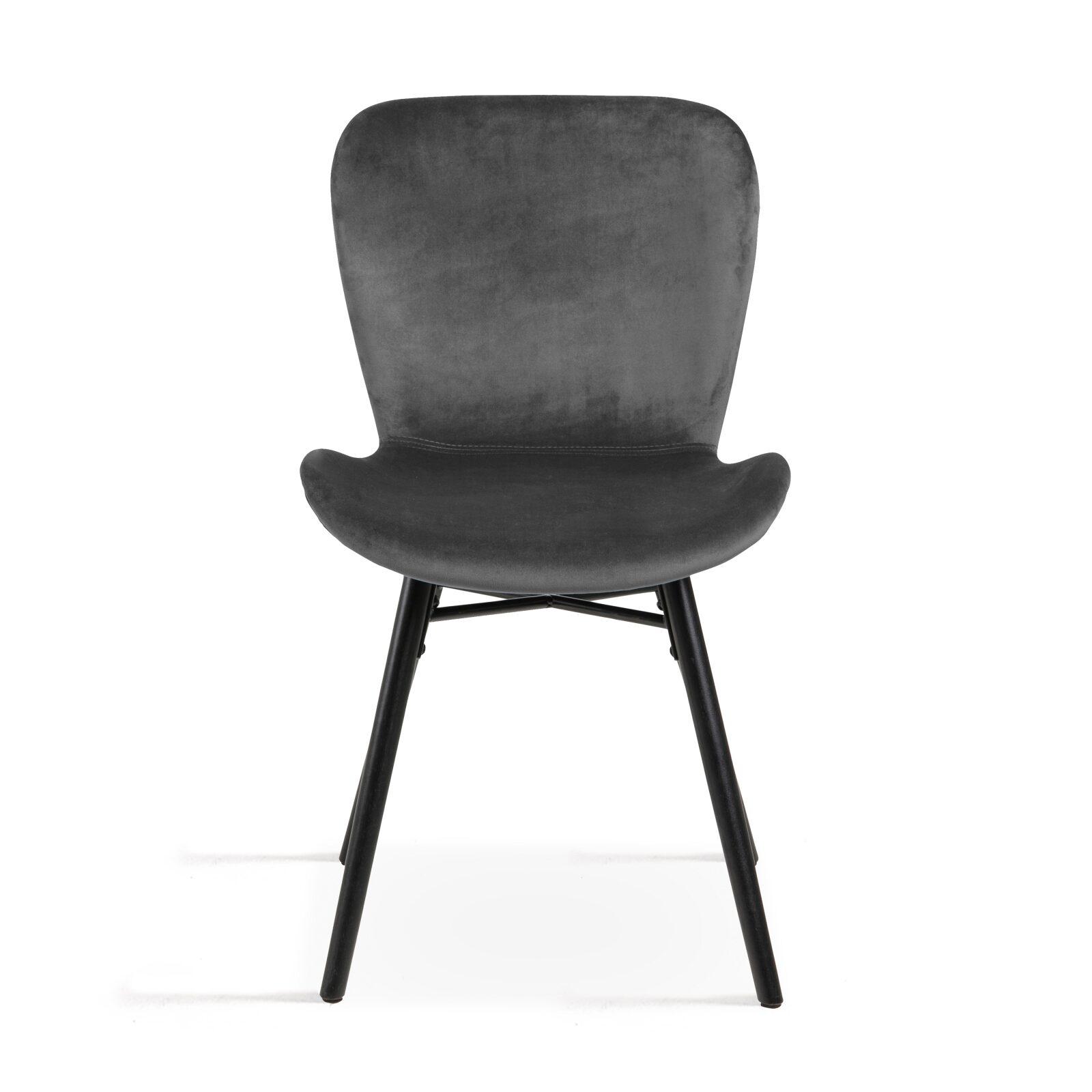 Set mit 2 Cord-Esszimmerstühlen Set mit 2 Cord-Esszimmerstühlen