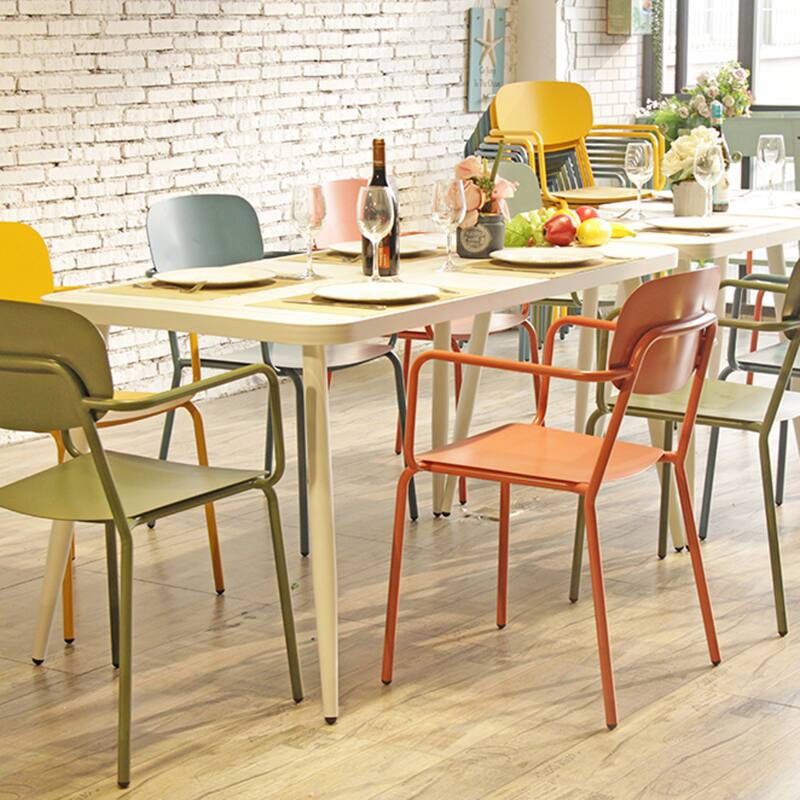 Rechteckiger Garten-Tisch (150 x 75 x 75 cm) aus Aluminium  (4/5)