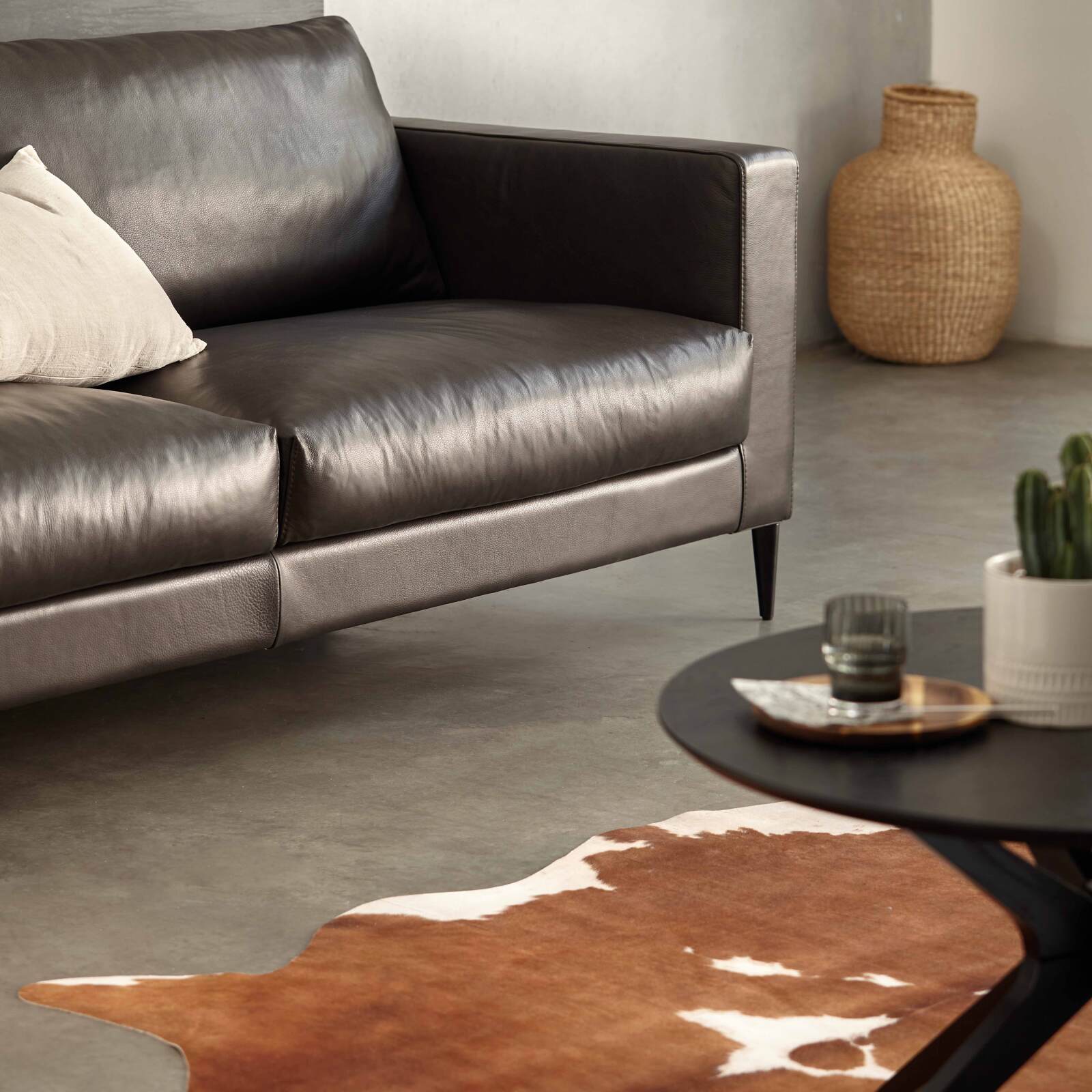 Teppich in Kuhfell-Optik, 155 x 190 cm 