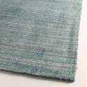 Rechteckiger Chenille-Teppich mit gedrucktem, nuanciertem Muster und kurzem Flor