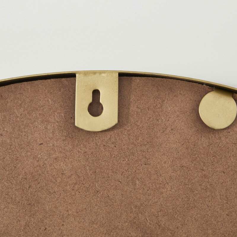 Spiegel mit Details aus emailliertem Metall