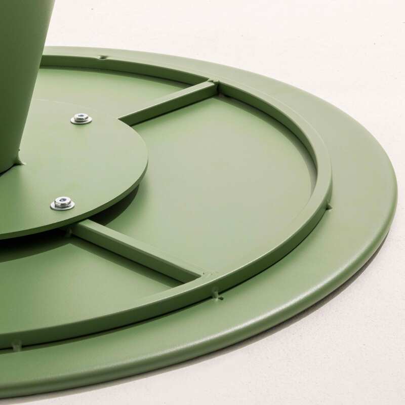 Runder Garten Couchtisch Ø60 cm aus Stahl (3/5)