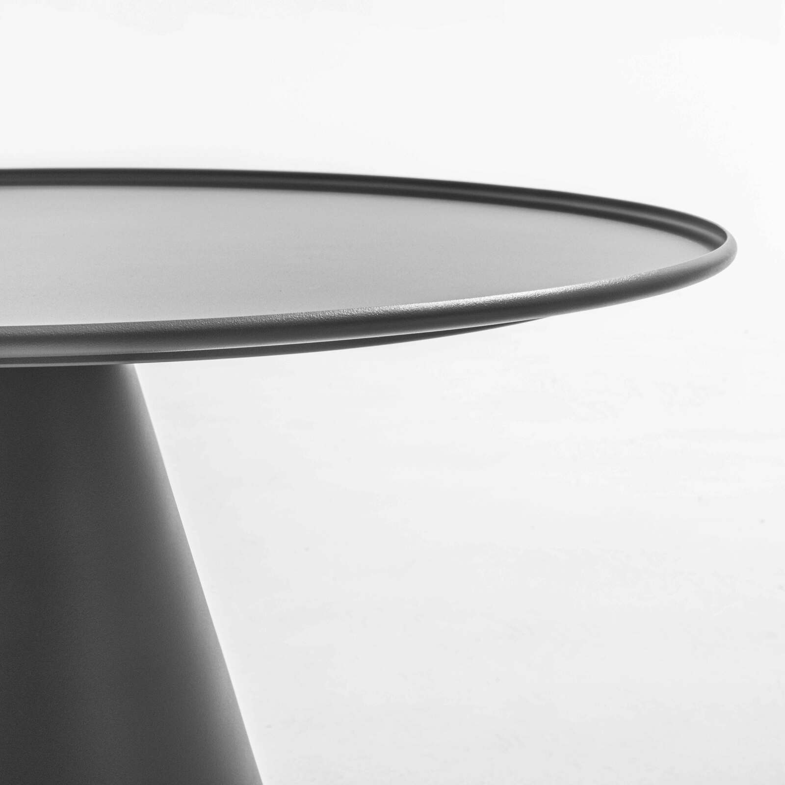 Runder Garten Couchtisch Ø60 cm aus Stahl