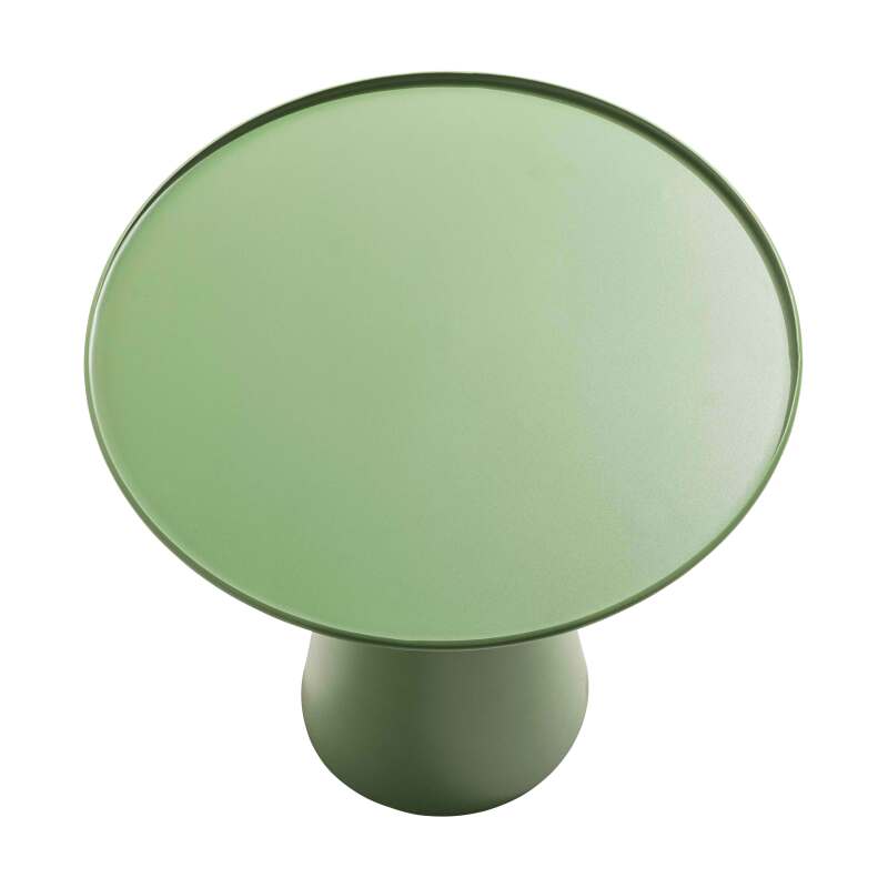 Runder Garten Couchtisch Ø50 cm aus Stahl 