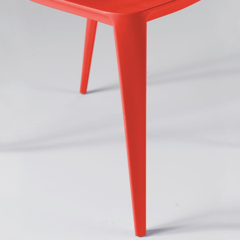 4er-Set Plastik-Gartenstühle (6/7)