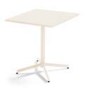 Klappbarer quadratischer Gartentisch 70 x 70 cm und 2 Bistrostühle 