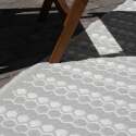 Rechteckiger Outdoor-Teppich mit doppelseitigem Muster aus Polypropylen